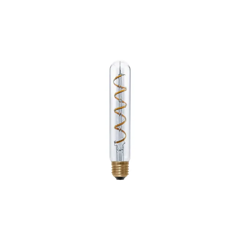 Schneller Versand E27 LED Long Tube 185 Curved Spirale klar warmweiß