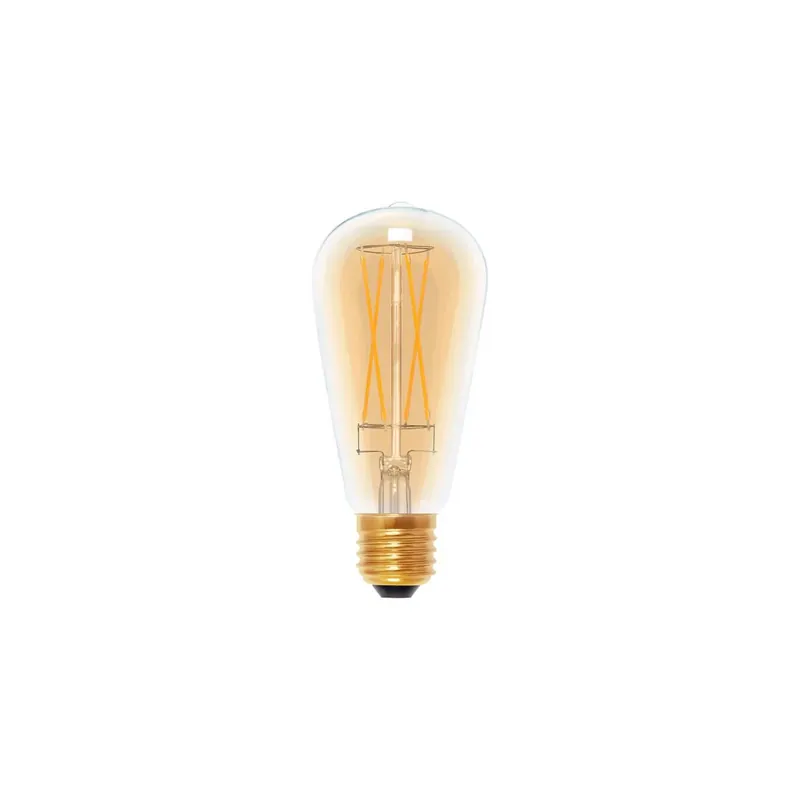 E27 LED Rustika Long Style gold warmweiß Rabatt