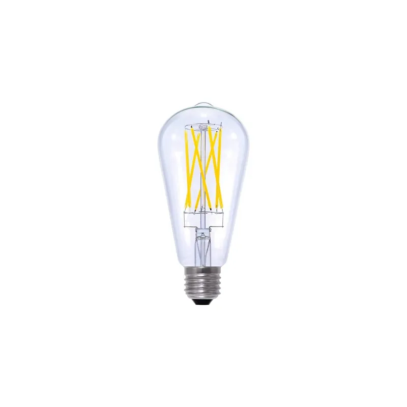 E27 LED Rustika Long Style klar warmweiß Finale Aktion