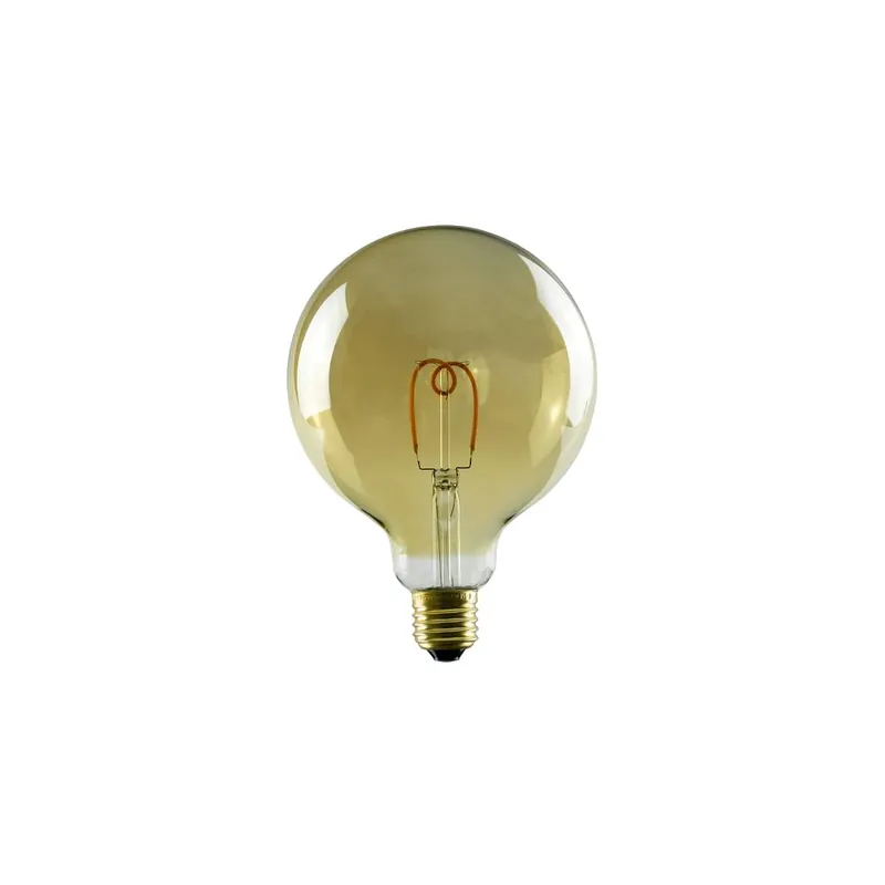 Rabatt E27 LED Soft Globe 125 gold warmweiß