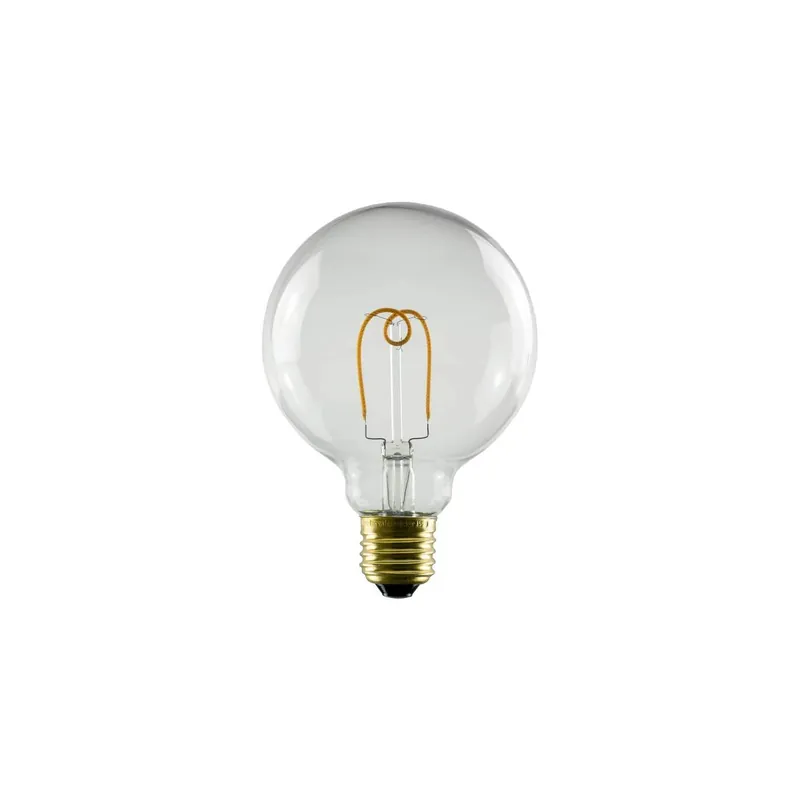 E27 LED Soft Globe 95 klar warmweiß Preisknaller