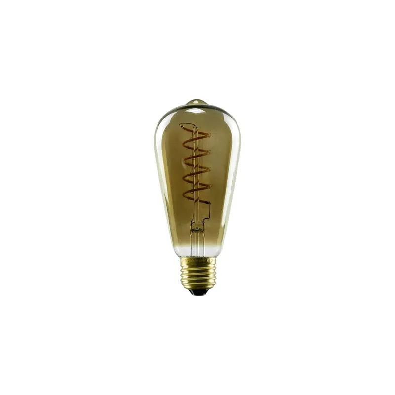 E27 LED Soft Rustika smokey grey warmweiß Sichere Zahlung