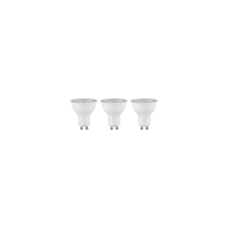 Ab Werk Standard 230V LED Reflektor GU10 3er-Pack 3x250lm 3x3,5W 4000K Weiß matt
