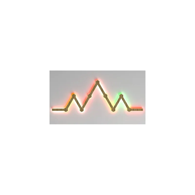 Kostenloser Rückversand LED Spacelights Line Bar RGBW 9er Set