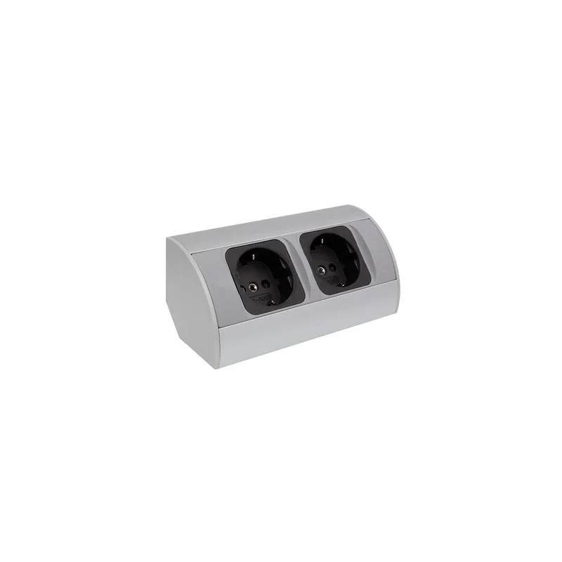 Preiswert EckSteckdose Corner Box 2 mit 2 Steckdosen