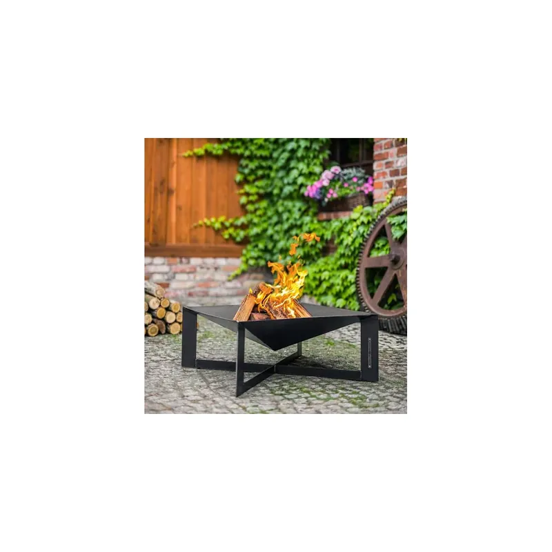 Billig Feuerschale CUBA 70x70 cm