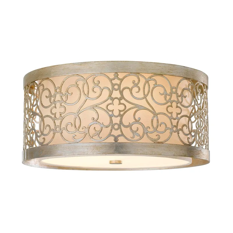 Runde Deckenleuchte mit arabesken Ornamenten, Ø 38 cm Kracherpreis