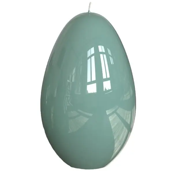 Markenprodukt Engels Kerzen Eier-Kerze Gelackt Linde (14x20cm)