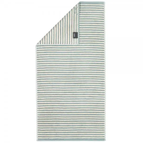 Cawö Handtuch Lines Ringel Fjord Grün (50x100cm) Top-Seller