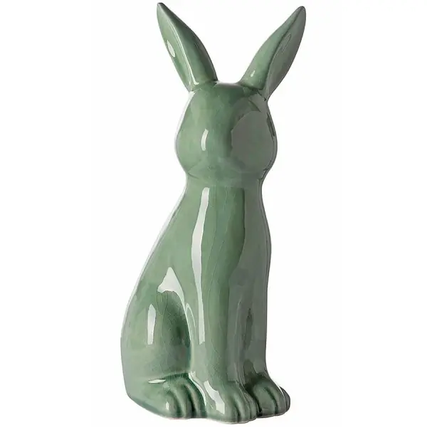 Fink Dekofigur Hase Fabius Grün Großhandel