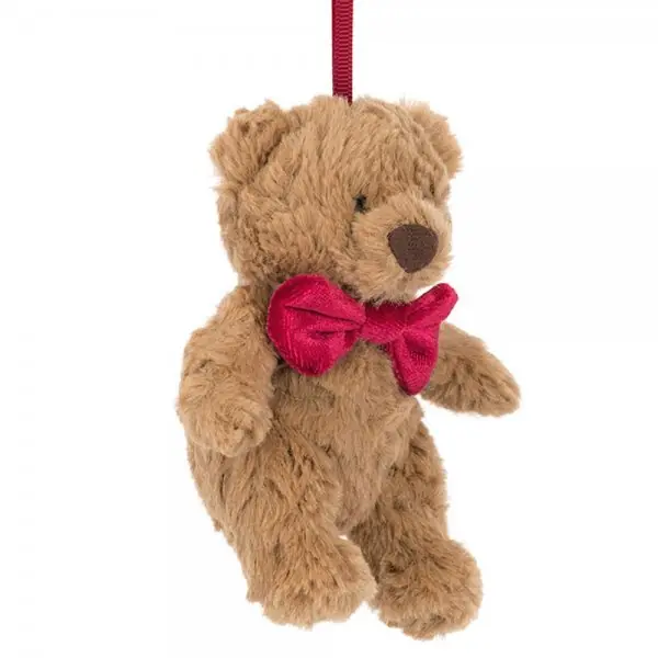 Jellycat Christbaumschmuck Anhänger Teddybär Bartholomew Bear Preisreduziert