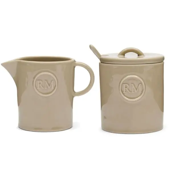 Riviera Maison Zuckerdose und Milchkännchen Portofino (2er-Set) Garantierte Lieferung
