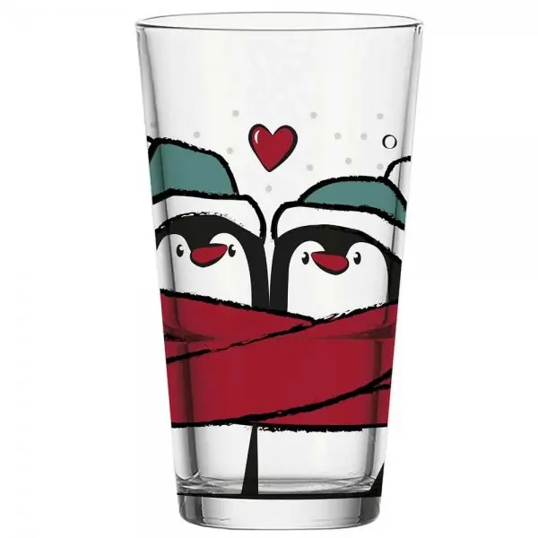 Sofort Bestellen Leonardo Trinkglas Becher Pinguine (330ml)