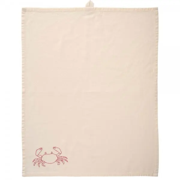 Ib Laursen Geschirrtuch Atlantis Krabbe (50x70cm) Super-Preis