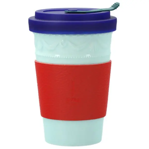 Markenware KPM To Go Becher Kurland Farvet Edition Blau