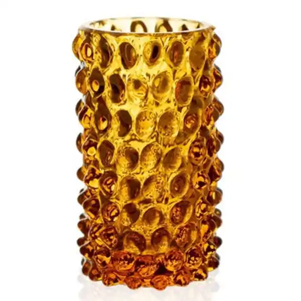 Klimchi Studio Bud Vase Hobnail Amber Orange (8cm) Ausverkauf