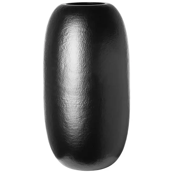 Fink Vase Brasil Metall Schwarz (55cm) Neuheit