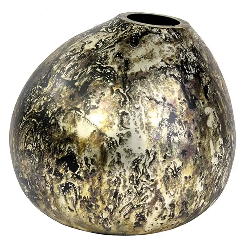 Neue Ware Lambert Vase Kala Vintage Silber Glas (22cm)