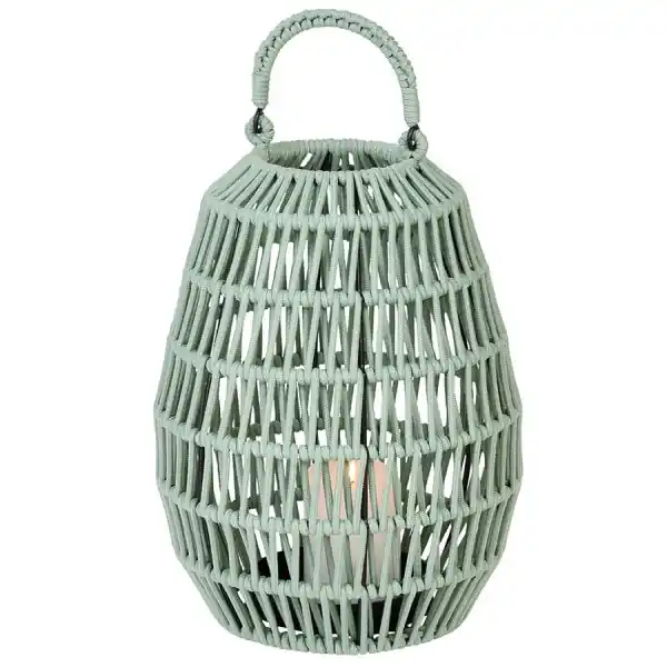 Lambert Laterne Cahaya Outdoor Kordel Salbei (37cm) Zertifiziert