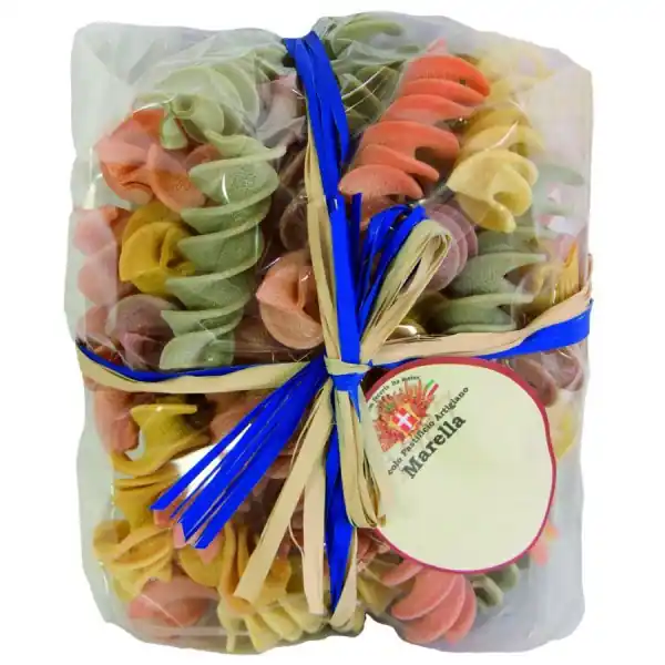 Antonio Marella Regenbogennudeln Fusilloni (250g) Top-Qualität