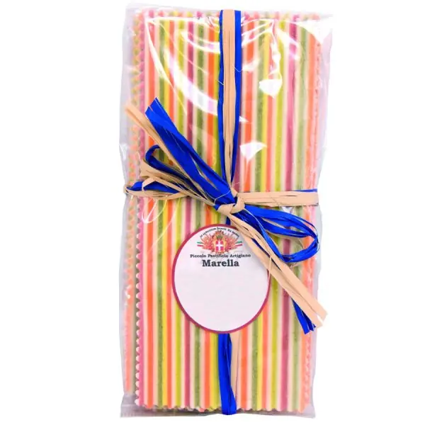 Antonio Marella Regenbogennudeln Lasagna Arcobaleno (250g) Markenware