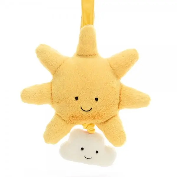 Preisreduziert Jellycat Spieluhr Sonne Amuseables Sun Musical Pull