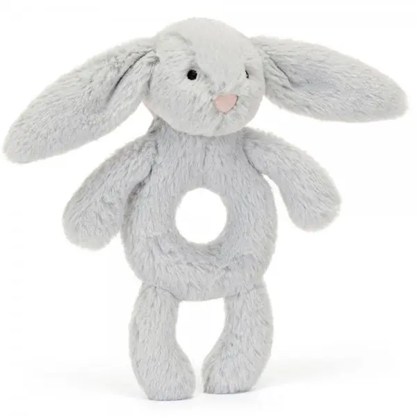 Bestseller Jellycat Rassel Bashful Silver Bunny Ring Rattle