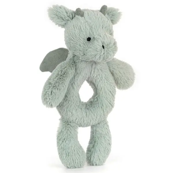 Direktkauf Jellycat Rassel Bashful Drache Dragon Ring Rattle