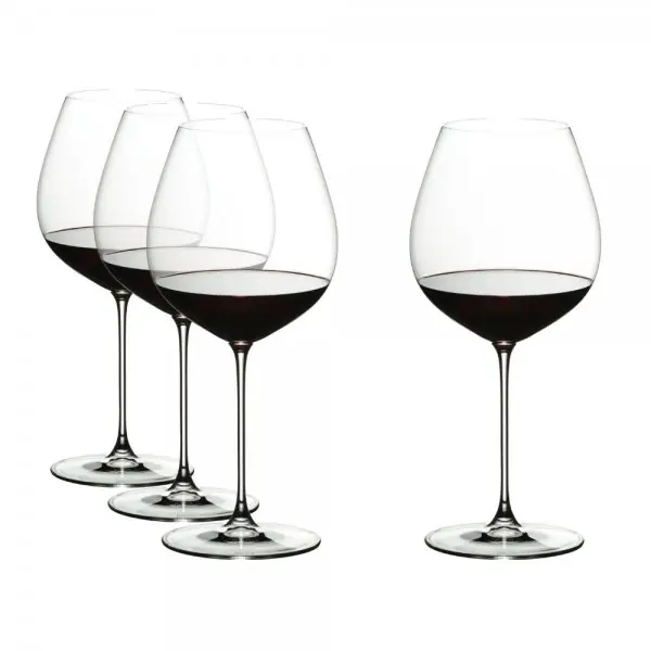 Handgefertigt Riedel Old World Pinot Noir-Glas Veritas (4-teilig)