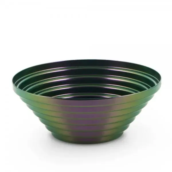Alessi Schal Maya Grünlila (20cm) Exklusiv