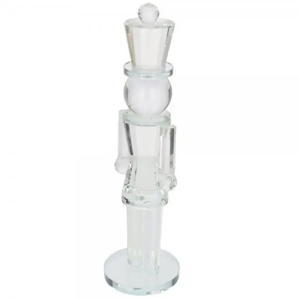 Gift Company Dekorationsobjekt Nussknacker Sari Kristallglas Transparent Rabatt