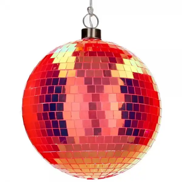 Gift Company beleuchtete Discokugel mit LED Lichtern Neon Orange (15cm) Mega-Angebot