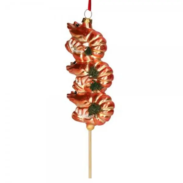 Sichere Zahlung Gift Company Christbaumschmuck Garnelenspieß