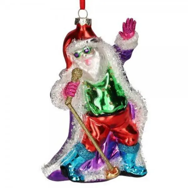 Wochenendangebot Gift Company Christbaumschmuck Santa Sänger