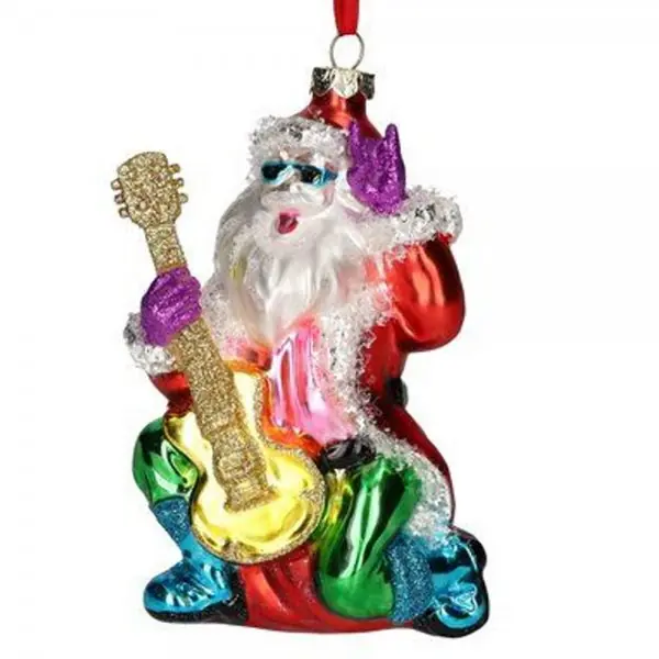 Gift Company Christbaumschmuck Santa mit Gitarre Gleich Bestellen
