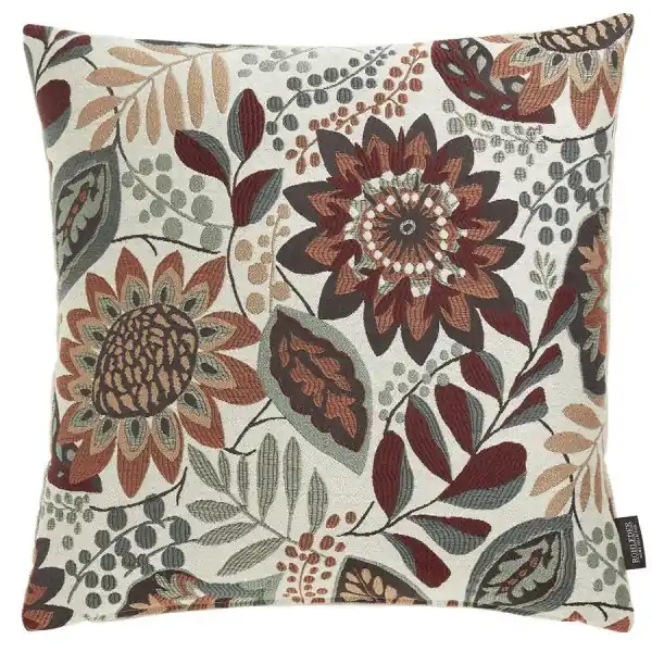 Kostenloser Versand Rohleder Kissenhülle Flora Botanicals Plum (50x50cm)