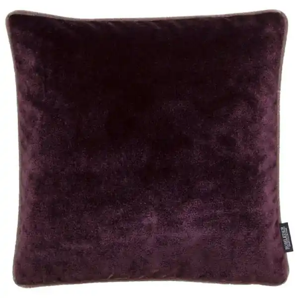 Premium Rohleder Kissenhülle Samt Big Cloud Plum (50x50cm)