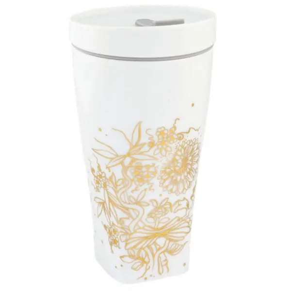Gratis Versand Meissen Coffee To Go Becher Nova Golden Onion Style