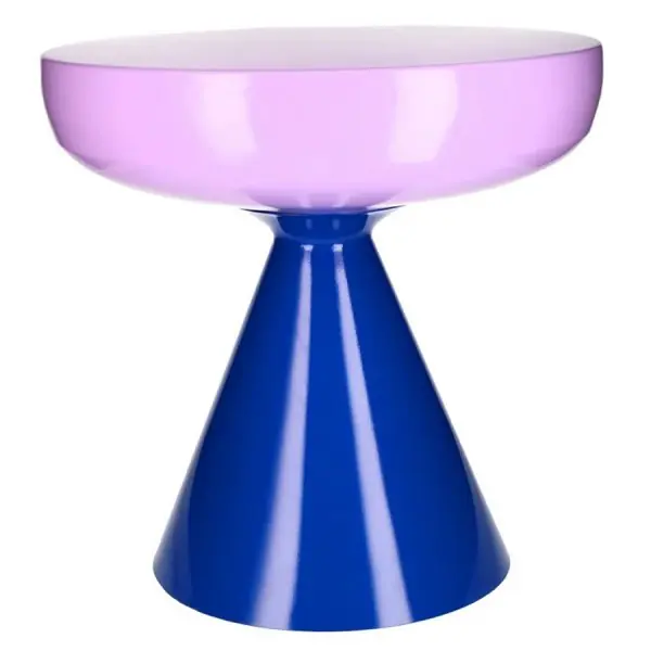 Großhandel Gift Company Beistelltisch Grimaud Metall Lila Blau
