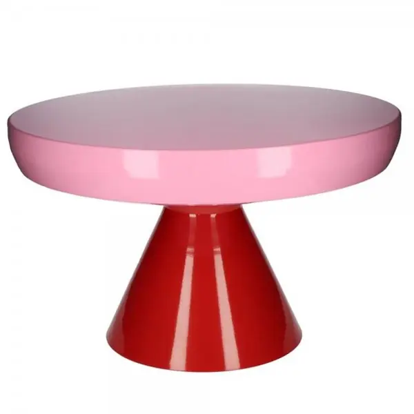 Gift Company Beistelltisch Grimaud Metall Rosa Rot Neue Kollektion
