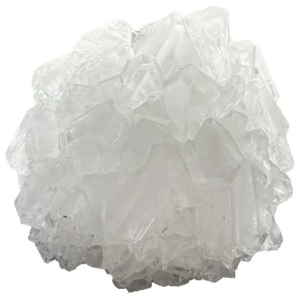 Mineral Series Kerzenleuchter aus echtem Kristallen Weiß Must-Have