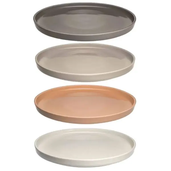 Leonardo Teller Roma Multicolor (22cm) (4er-Set) Geld-Zurück-Garantie