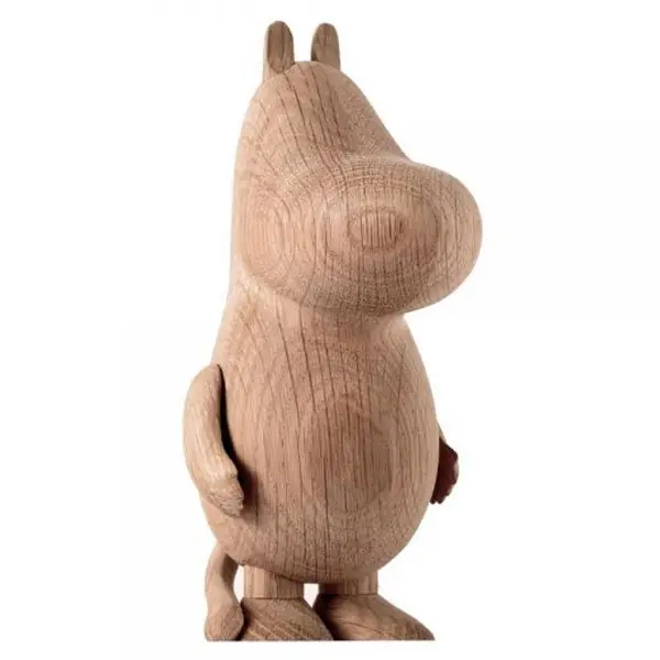 Boyhood Dekorationsobjekt Moomintroll Eichenholz Natur (10cm) Top-Angebot