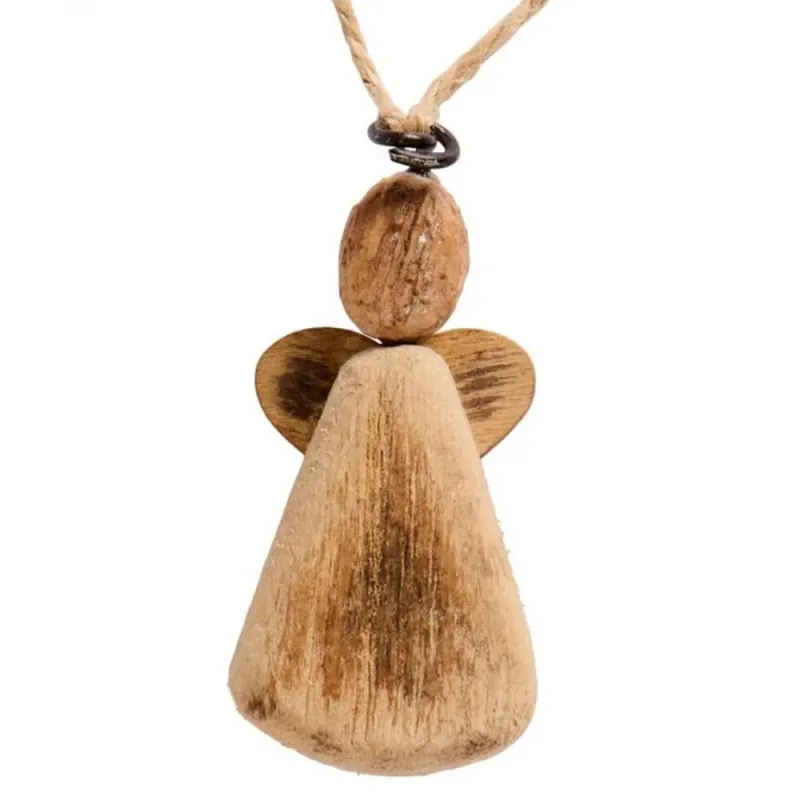 Ib Laursen Christbaumschmuck Engel Holz (6,8cm) Günstig