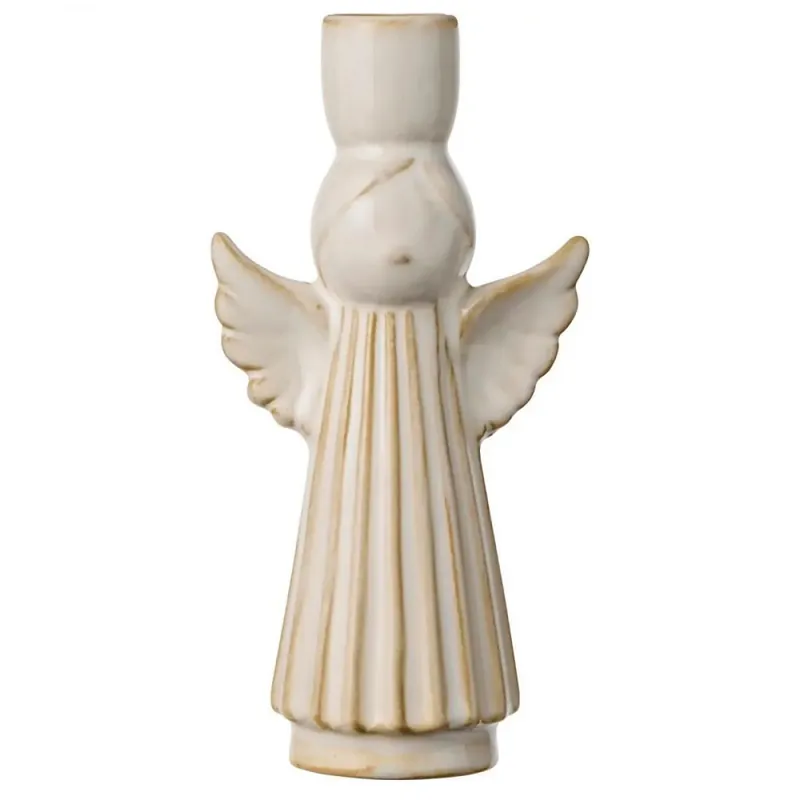 Gleich Bestellen Ib Laursen Kerzenleuchter Engel Keramik (16,5cm)