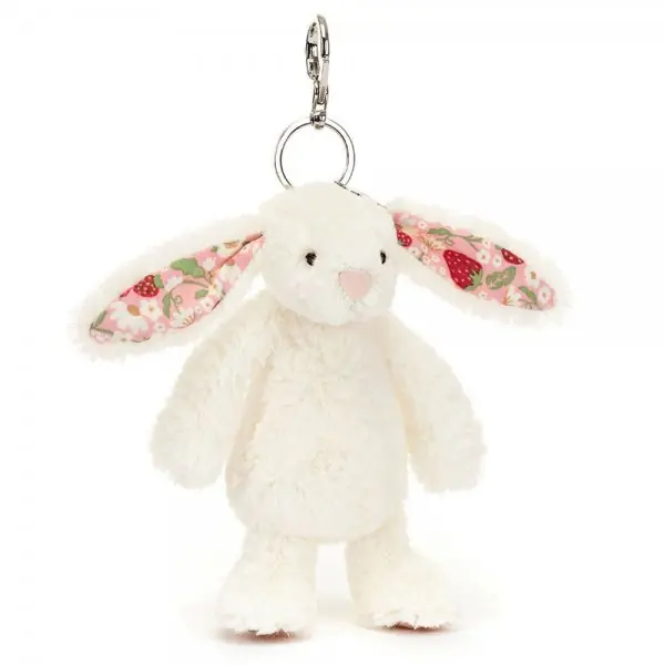 Jellycat Schlüssel- oder Taschenanhänger Hase Blossom Cream Bunny Berry Jetzt Kaufen