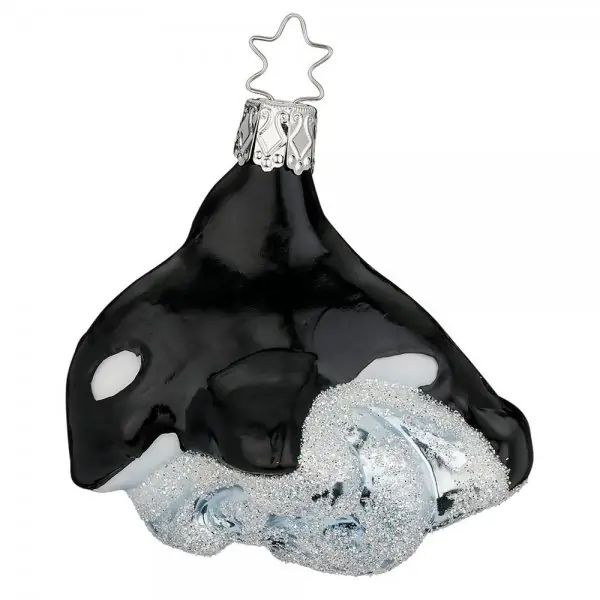 Must-Have Inge Glas Christbaumschmuck Wal Orca