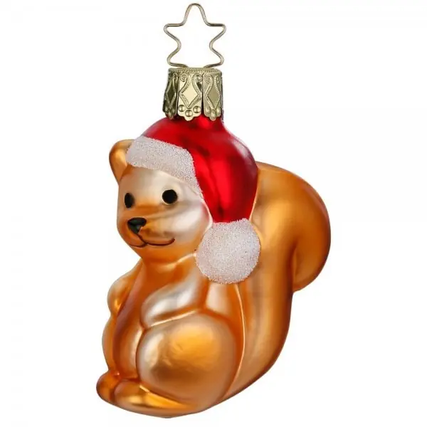 Geld-Zurück-Garantie Inge Glas Christbaumschmuck Weihnachtseichhörnchen