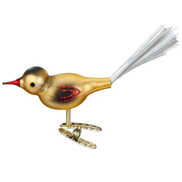Kostenfreie Lieferung Inge Glas Christbaumschmuck Vogel Kuckuck (7,5cm)