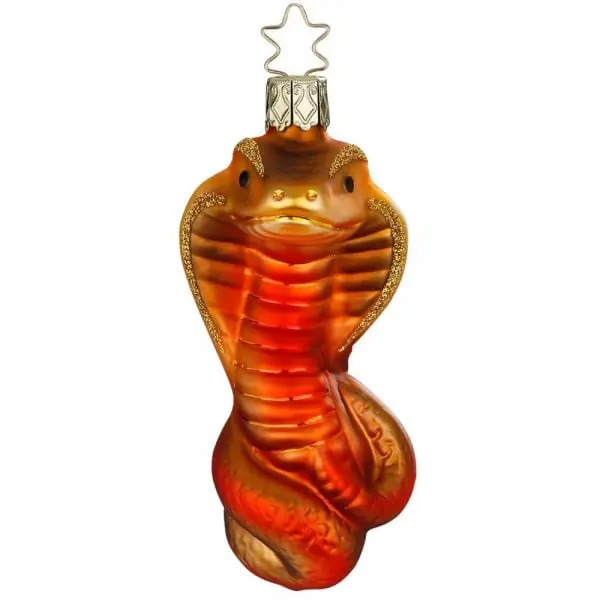 Super-Preis Inge Glas Christbaumschmuck Schlange